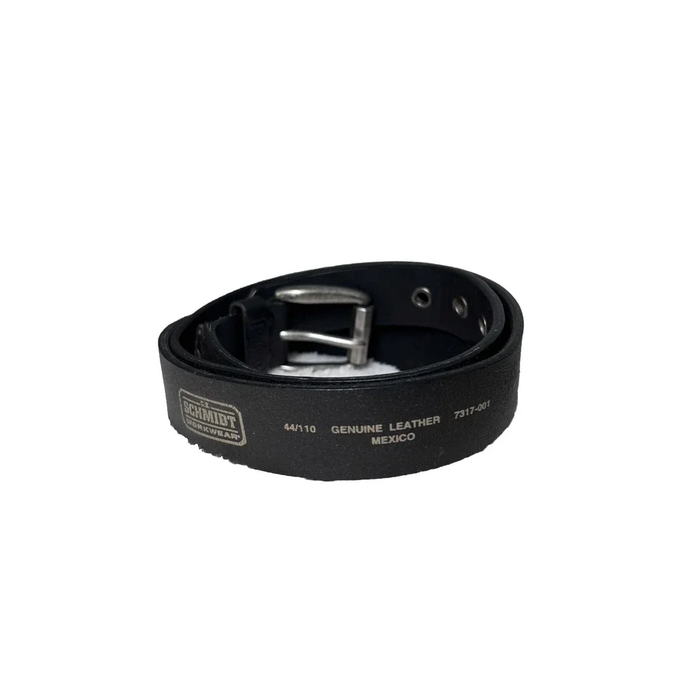Schmidt Black Belt Genuine Leather Belt Men's Belt